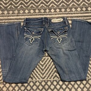 Rock Revival Women's Boot Cut Jeans in Blue